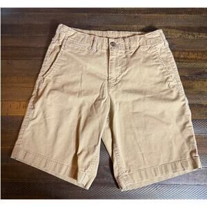 American Eagle Mens Classic Khaki Shorts Size 28